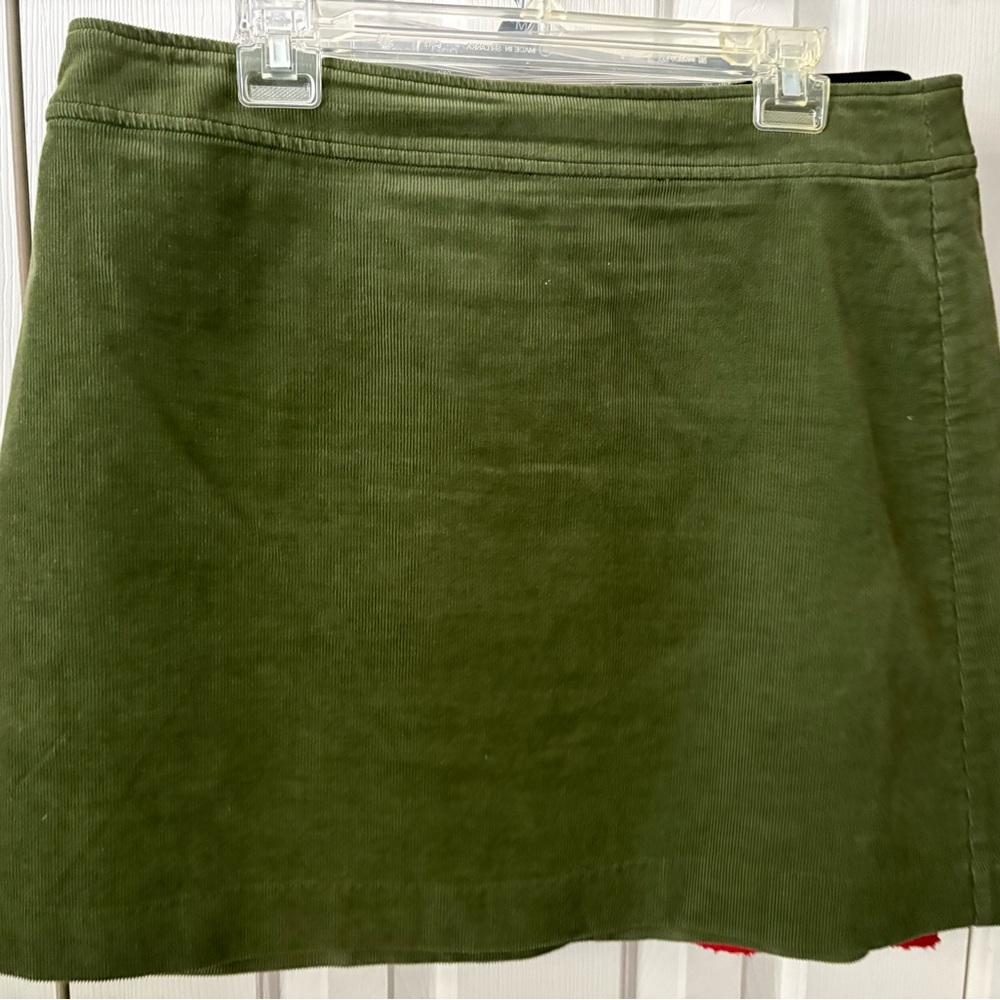 Green JCREW Skirt